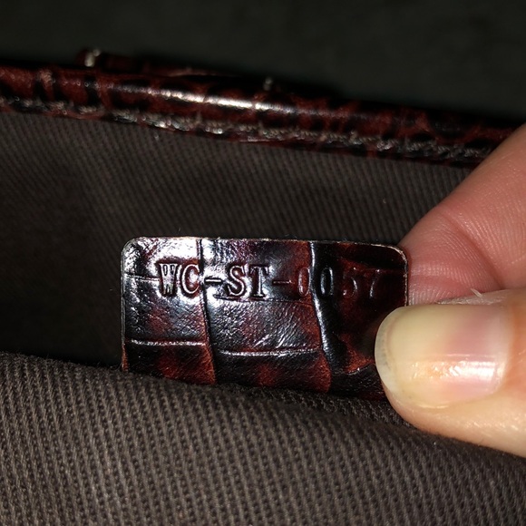 Authentic Celine exotic skin handbag w dust cover - Picture 9 of 9